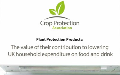 Plant Protection Products: The value of their contribution to lowering UK household expenditure on food and drink